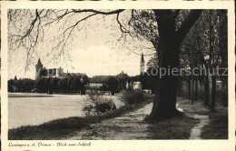 72595678 Lauingen Donau Uferpromenade Blick Zum Schloss Lauingen (Donau) - Lauingen