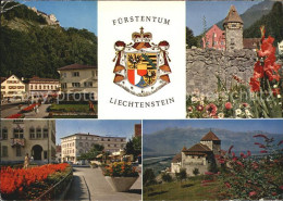 72595402 Vaduz Landesfuerstliche Residenz Postplatz Schloss Rotes Haus Vaduz - Liechtenstein