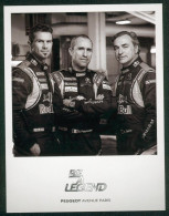 PEUGEOT - SPORT AUTO MOTO - PILOTE RALLYE - Cyril DESPRES - Stéphane PETERHANSEL - Carlos SAINZ - Carte Publicitaire - Rally