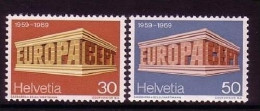 SCHWEIZ MI-NR. 900-901 POSTFRISCH(MINT) EUROPA 1969 EUROPA CEPT - 1969