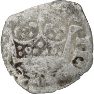 France, Philippe VI, Double Parisis, 1328-1350, Billon, B+, Duplessy:266 - 1328-1350 Filippo VI Il Fortunato
