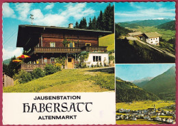 AK: Altenmarkt Im Pongau, Jausenstation Habersatt, Ungelaufen (Nr. 4780) - Altenmarkt Im Pongau