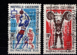 - Nelle CAL2DONIE - 1971 - YT N° 375 / 376 - Oblitérés - Jeux Papeete - - Used Stamps