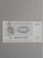 Billete De Dinamarca De 20 Coronas, Año 1972, AUNC - Denemarken