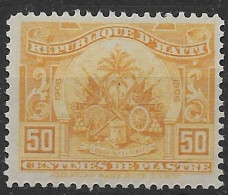 Haiti 1913 From Rare Set Mh * 10 Euros - Haïti