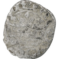 France, Charles IV, Double Parisis, 1323-1328, Billon, TB, Duplessy:244b - 1322-1328 Charles IV Le Bel