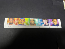 (STAMPS 18-2-2024) Australia - Cocos (Keeling) Islands (set Of 5 Mint Stamps) Faces Of Australia (2000) - Cocos (Keeling) Islands