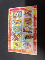 (STAMPS 18-2-2024) Australia - (sheetlet Of 10 Postmarked Stamps)  Music Bands - 2001 - Oblitérés