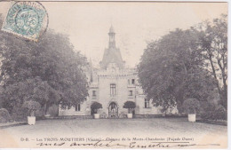 86 - LES TROIS MOUTIERS - LE CHATEAU DE  LA MOTTE CHANDENIERS - LAMOTHE - MOTHE CHAMPDENIERS  - FAÇADE OUEST - Les Trois Moutiers