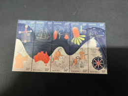 (STAMPS 18-2-2024) Australia - (sheetlet Of 10 Mint 50 Cents Stamps)  Captain Cook Navigating History 250 Years - Neufs