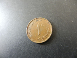 Rhodesia 1 Cent 1977 - Rhodésie