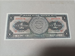 Billete De México De 1 Peso, Año 1954, UNC - Messico