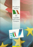 -  ITALIA 2003 - FOLDER - Presidenza Italiana Del Consiglio Dell' Unione Europea - Cat. ? - - Pochettes