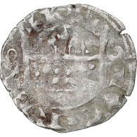 France, Charles IV, Double Parisis, 1323-1328, Billon, TB, Duplessy:244b - 1322-1328 Karl IV. Der Schöne