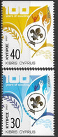 2007 Zypern Cyprus  Mi. 1096-7 DU/DO  **MNH  Booklet Stamps  Europa - 2007