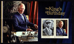 Australia 2023 The King's Birthday  Minisheet MNH - Unused Stamps
