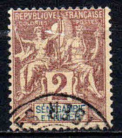 Sénégambie Et Niger  - 1903  -  Type Sage  - N° 2 - Oblit - Used - Gebraucht