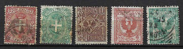 ITALIE Ca.1889-91: Lot D' Obl. - Used