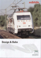 Catalogue Märklin Trix 2021 Blatt Insider-Modell Design & Bahn - German