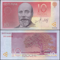 Estonia 10 Krooni. 2007 (2009) Unc. Banknote Cat# P.86b - Estonia