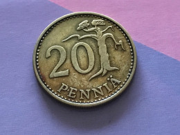 Münze Münzen Umlaufmünze Finnland 20 Penniä 1963 - Finlande