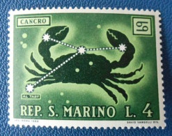 49 République De Saint Marin Marino Cancer Cancro - Astrologie