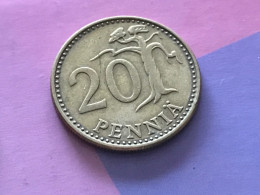 Münze Münzen Umlaufmünze Finnland 20 Penniä 1973 - Finlande