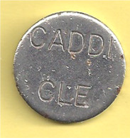 Jeton De Caddie - " CADDI  CLE " [E]_j99 - Moneda Carro
