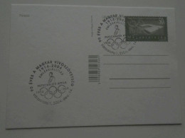 D201044  Hungary Postal Stationery  -2004 Várpalota -  Fencing Escrime Exhibition  Petschauer Attila - Escrime