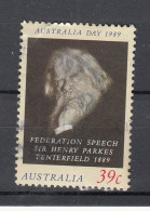 Australie 1989 Mi Nr 1138, Sir Henry Parkes - Oblitérés
