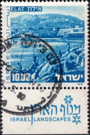 Israel Poste Obl Yv: 617 Mi:676x Elat (TB Cachet Rond) - Usados (con Tab)