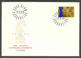 Ajedrez - Chess Suiza 1968  - Bern - Echecs