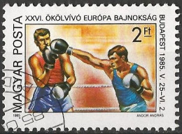 Hungary 1985 - Mi 3750 - YT 2974 ( European Boxing Championships ) - Boxeo