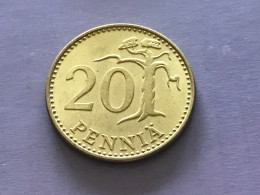 Münze Münzen Umlaufmünze Finnland 20 Penniä 1987 - Finlande