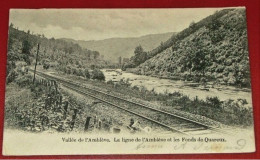 AMBLEVE - AMEL -  La Ligne De L'Amblève Et Les Fonds De Quareux - Vallée De L'Amblève -  1904 - - Amblève - Amel