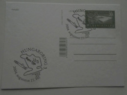 D201056 Hungary  Postal Stationery  - 2004  Hungarian Grand Prix - Formula 1 - HUNGARORING  3 - Cars