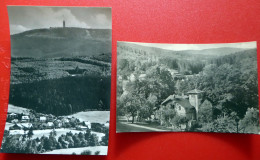 2 X Winterstein - Eichhof - Inselsberg - Thüringer Wald - Waltershausen - Echt Foto - 1964 - 1963 - Waltershausen