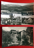 2 X Winterstein - Eichhof - Schwimmbad - Thüringer Wald - Waltershausen - Echt Foto - 1964 - 1971 - Waltershausen