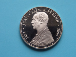 JEAN CASIMIR-PERIER 1894-1895 > President De La République FRANCE ( Voir / See Scan ) +/- 31 Gr. / 4 Cm. ( Cu/Ni ) ! - Royal / Of Nobility