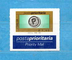 Italia ** - Anno 2006- Posta Prioritaria Val. 1,40, Unif. 2956. Con Millesimo. MNH. - 2001-10:  Nuevos