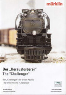 Catalogue Märklin Trix 2017 Blatt Insider-Der Challenger Der Union Pacific 39911 - German