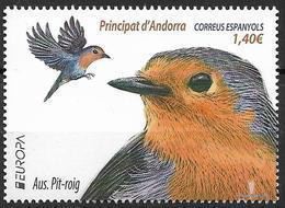 2019 Andorra  SPANIEN/ ESPAGNE Mi. 479 **MNH - EUROPA  -NATIONAL BIRDS - 2019