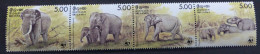 Sri Lanka 1986  753-56 Elefanten  WWF Tiere   MNH **  #6402 - Sri Lanka (Ceylon) (1948-...)