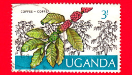 UGANDA - Usato - 1975 - Agricoltura - Coltivazioni - Caffè -Coffee - 3 - Ouganda (1962-...)