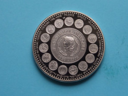 Ve République Française 1958-2008 > L'EUROPE DES XXVII - 2008 ( Voir / See Scan ) +/- 31 Gr. / 4 Cm. ( Cu/Ni ) - Elongated Coins