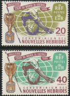 THEMATIC SPORT:  WORLD FOOTBALL CHAMPIONSHIP, ENGLAND 1966    -  NOUVELLES HEBRIDES - 1966 – Inghilterra