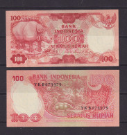 INDONESIA - 1977 100 Rupiah UNC/aUNC Banknote - Indonesia