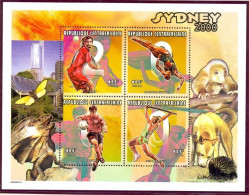 Olympische Spelen  2000 , Centraal - Afrika - Blok Postfris - Zomer 2000: Sydney