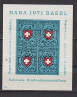 Timbres Neufs** De Suisse De 1971 Bloc 21 MNH - Nuovi