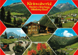 4 AK Österreich / Vorarlberg Kleinwalsertal * Ansichten Von Riezlern - Hirschegg - Mittelberg Und Baad Im Kleinwalsertal - Kleinwalsertal